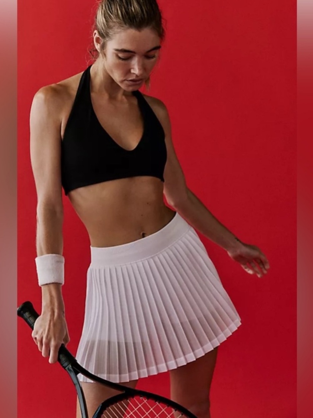 9338. Free People Rally Ruffle Mini Skirt